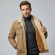 Jaqueta Masculina Peluciada Bolsos Forglows