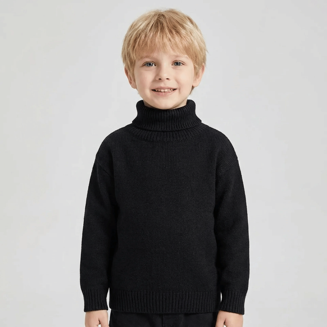 Suéter Infantil Gola Alta Peluciado Forglows