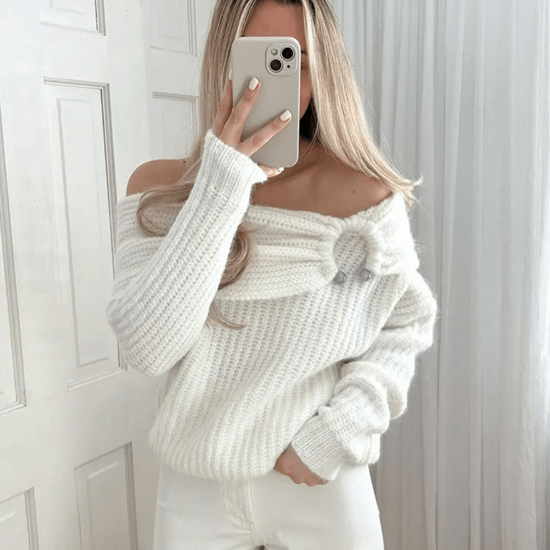 Blusa Feminina de Fio Manga Longa Francesca Forglows