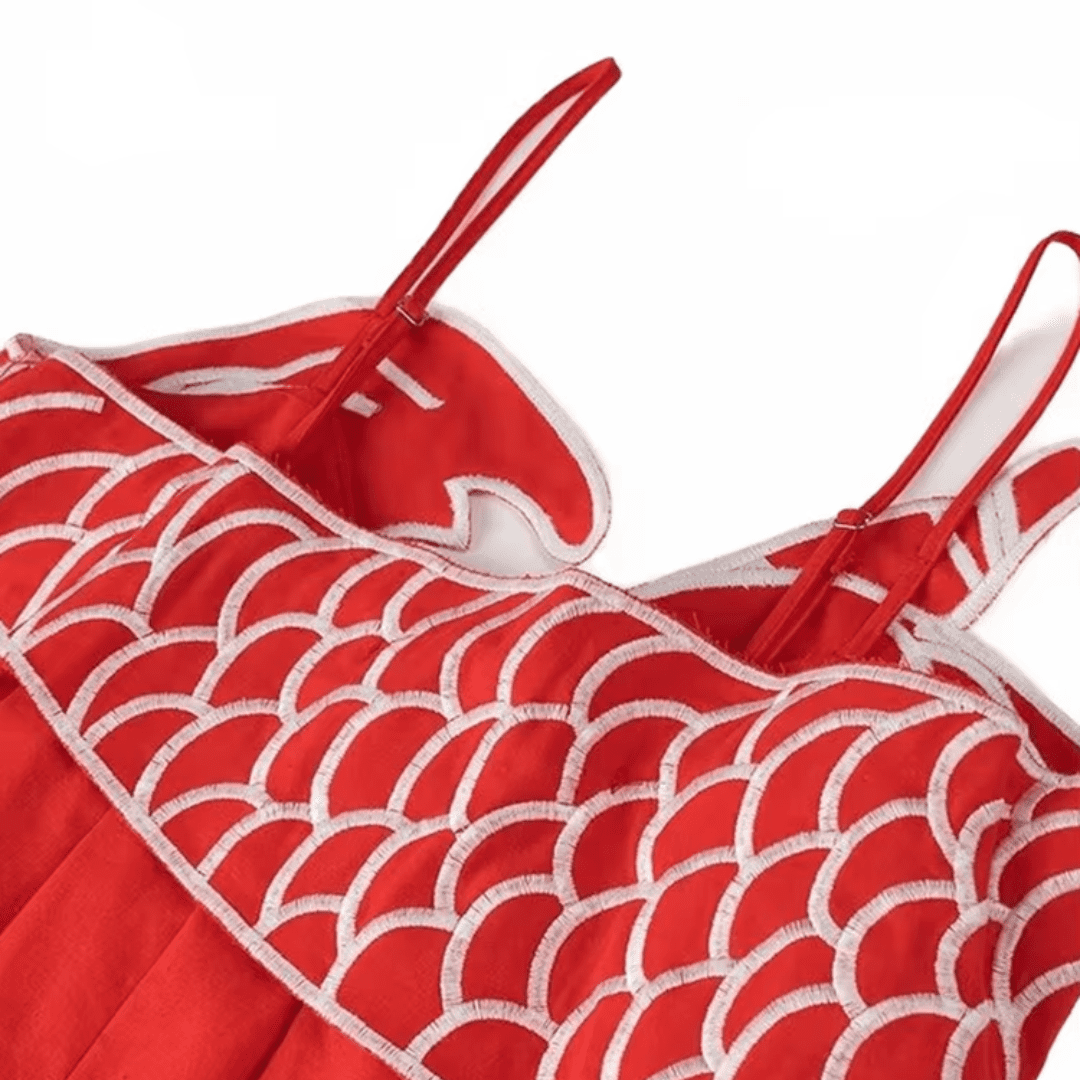 Vestido Feminino Longo de Linho Carpa Forglows