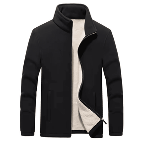 Casaco Masculino em Fleece Forrado Slim