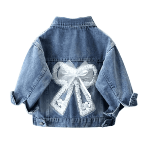 Jaqueta Jeans Infantil Menina