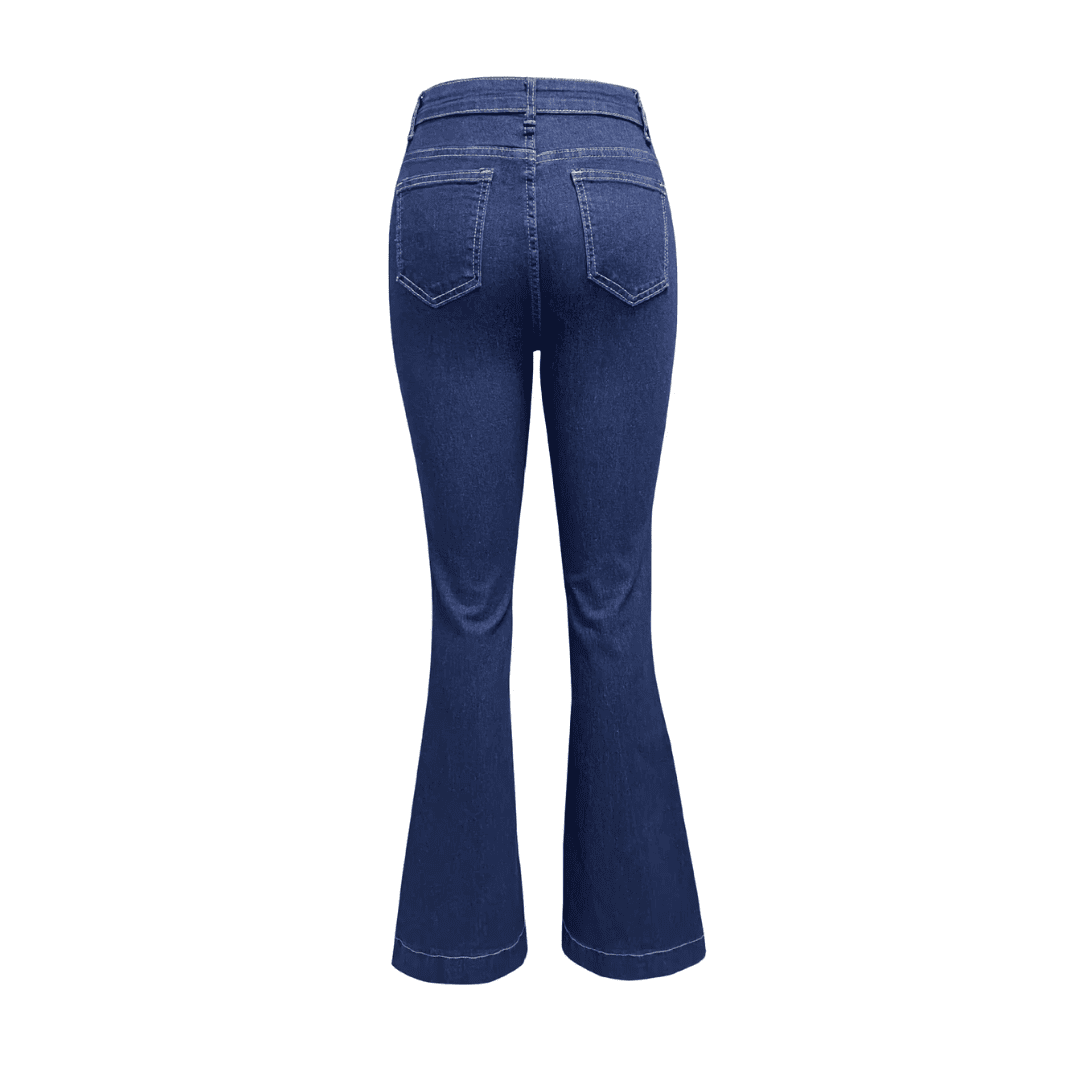 Calça Jeans Feminina Flare Forglows