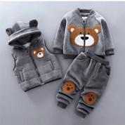 Conjunto de Inverno Infantil 3 Peças Forglows