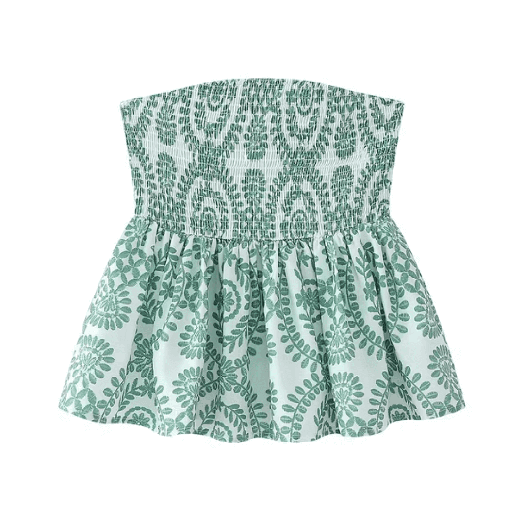 Blusa Feminina Tomara que Caia Com Lastex Forglows
