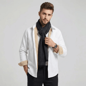 Camisa Masculina Jeans Peluciada Forglows