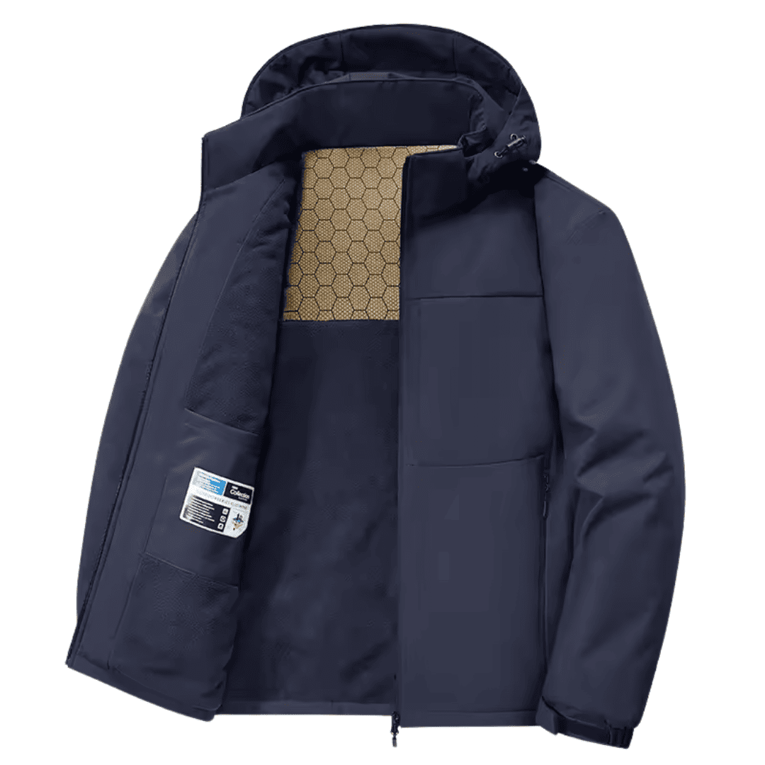 Casaco Masculino Forrado em Fleece Forglows