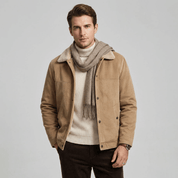 Jaqueta Masculina com Pelúcia Amsterdã Forglows