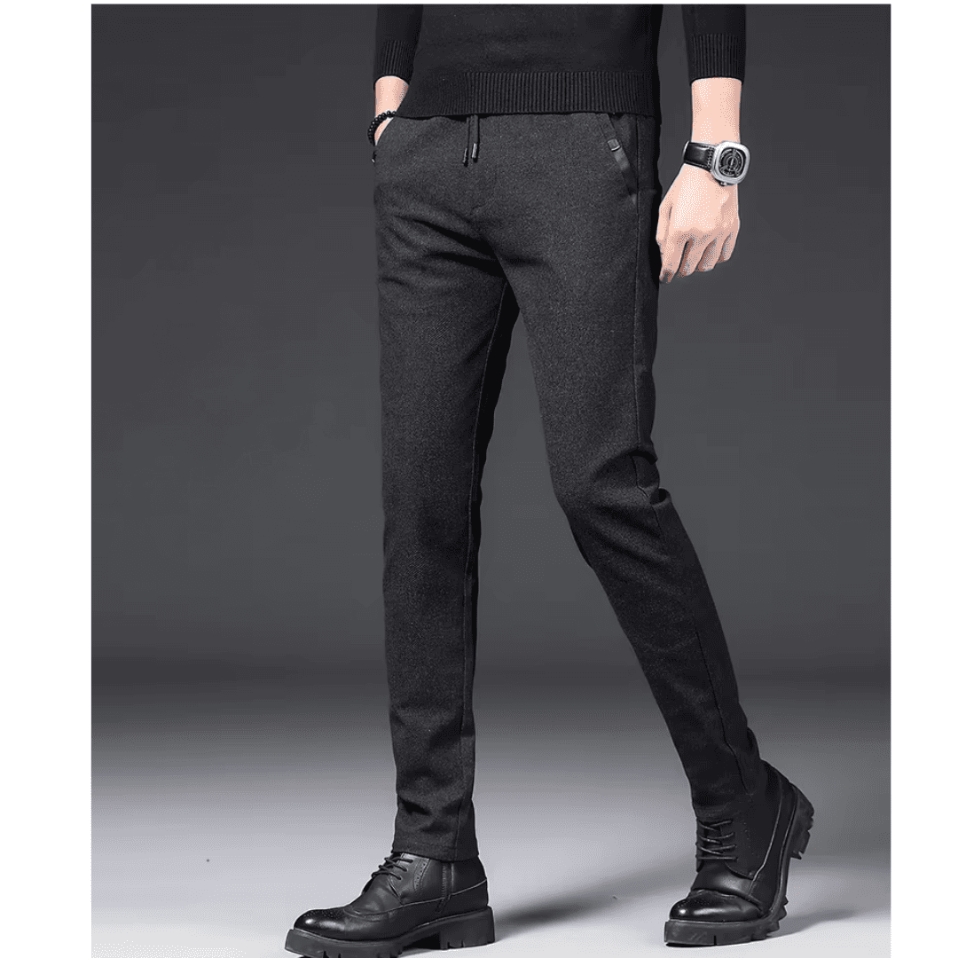 Calça Masculina Casual com Pelúcia Forglows