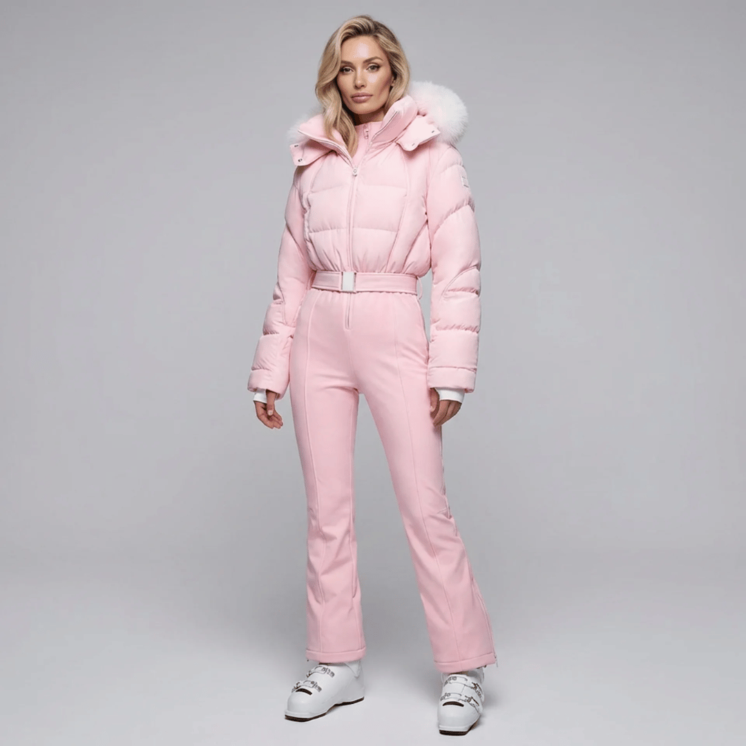 Macacão Feminino Impermeável para Neve Chamonix Forglows