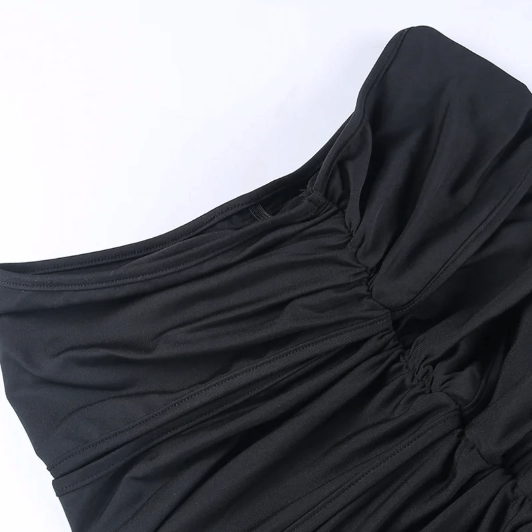 Cropped Feminino Faixas com Flor Marquezine Forglows