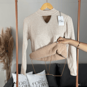 Suéter Feminino Peluciado Diamante Forglows