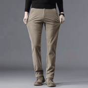 Calça Masculina com Pelúcia em Cotelê Forglows