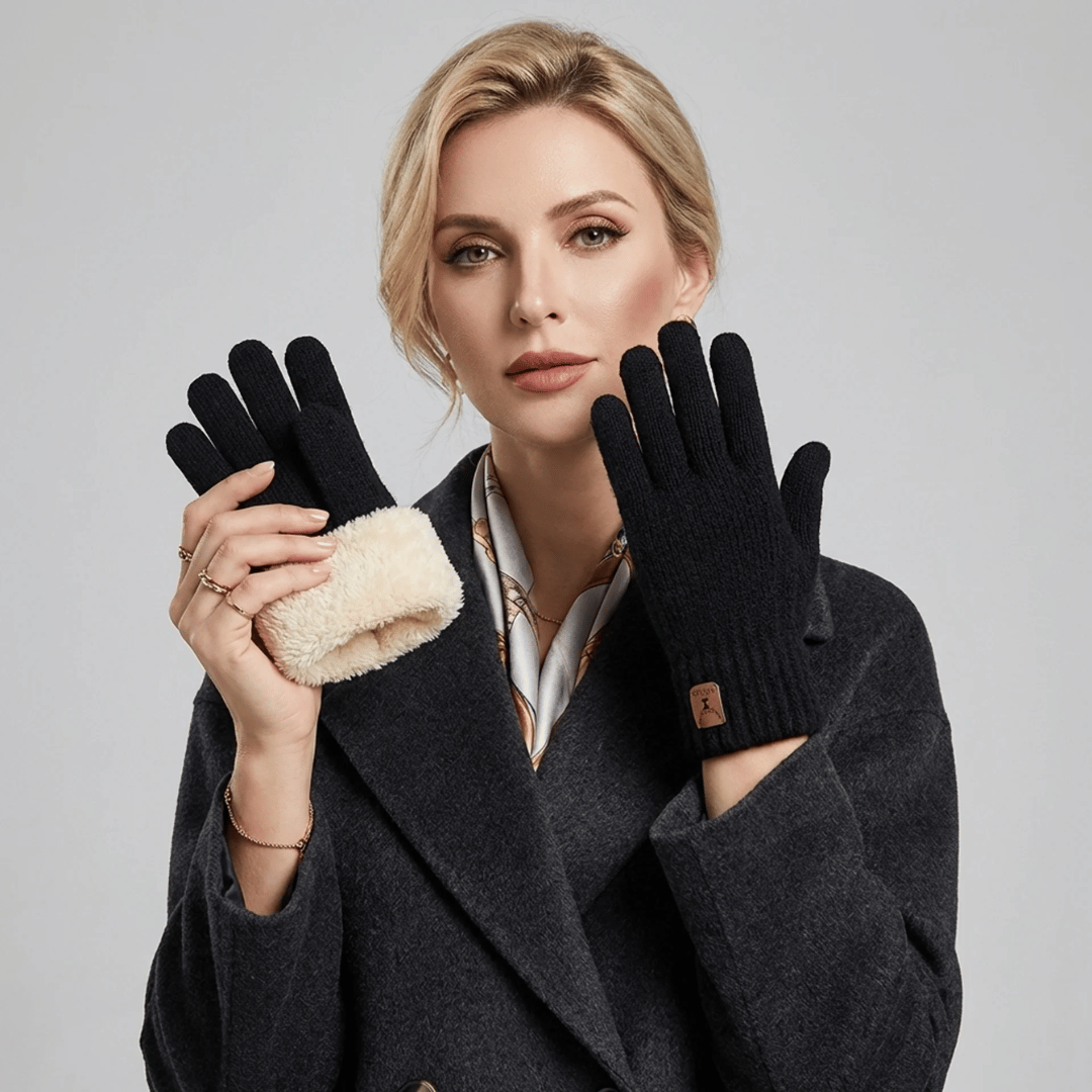 Luva Unissex Forrada com Pelúcia Forglows