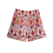 Short Feminino Boho Colorido Forglows