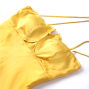 Vestido Feminino Longo Acetinado Forglows