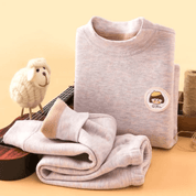 Conjunto Térmico Infantil com Pelúcia Unissex Forglows