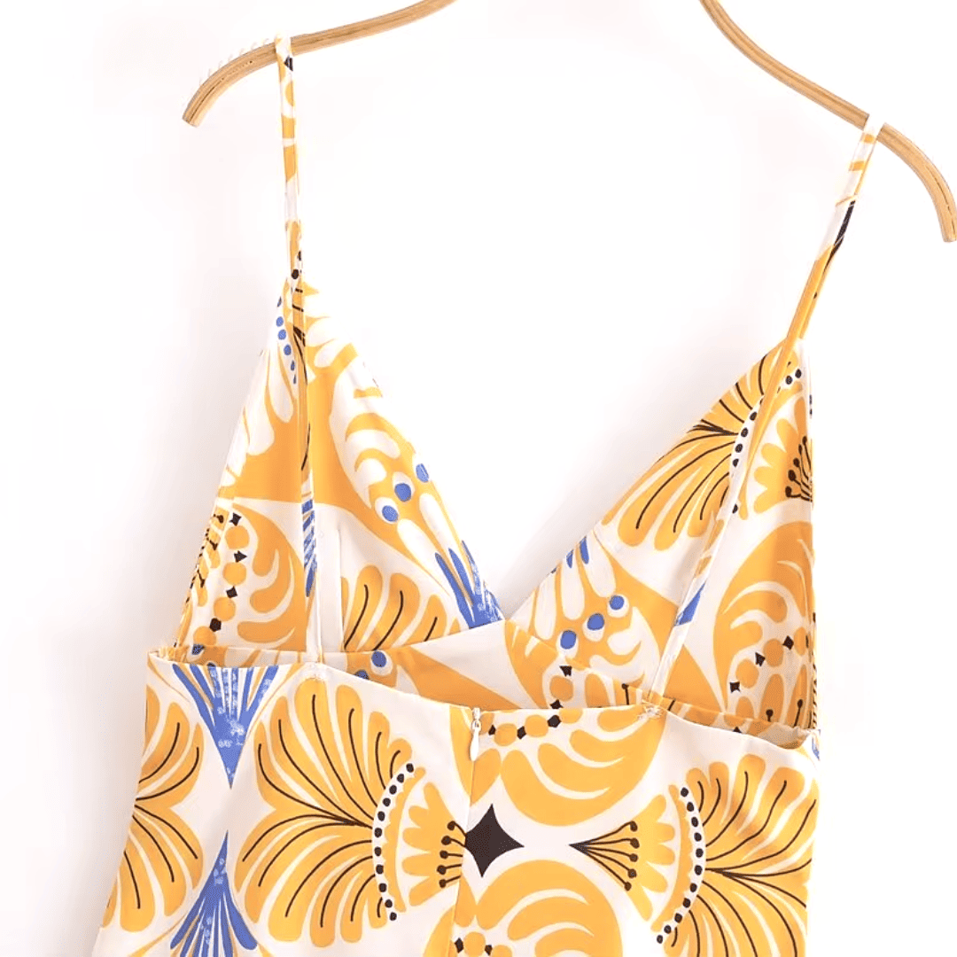 Vestido Feminino Estampado de Alcinha Forglows