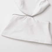 Blusa Feminina com Recorte e Pedraria Forglows
