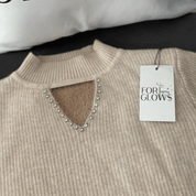 Suéter Feminino Peluciado Diamante Forglows