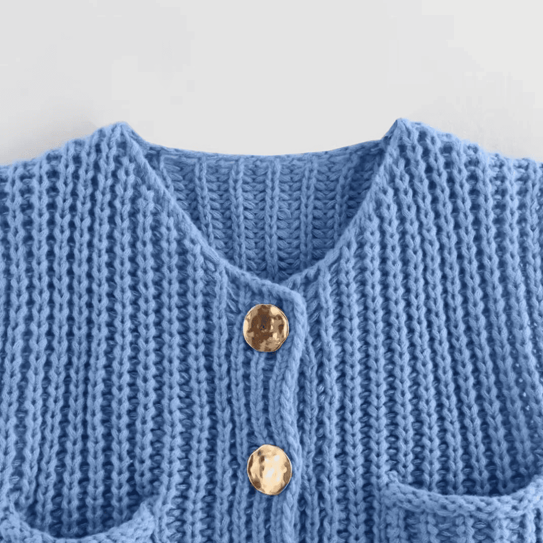 Blusa Colete Feminina de Lã Luara