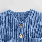 Blusa Colete Feminina de Lã Luara