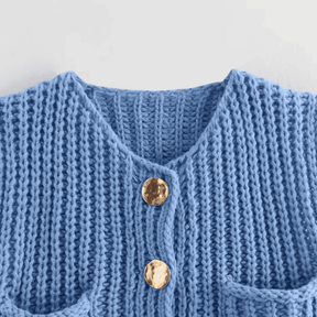 Blusa Colete Feminina de Lã Luara