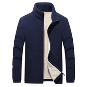 Casaco Masculino em Fleece Forrado Slim Forglows