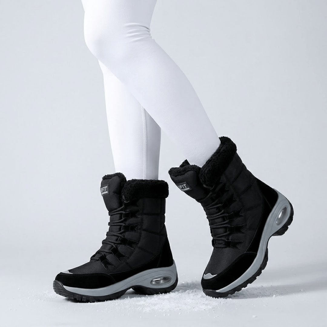 Bota de Neve Feminina com Pelúcia Forglows