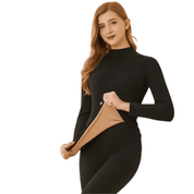 Conjunto Feminino Térmico Peluciado Segunda Pele Forglows