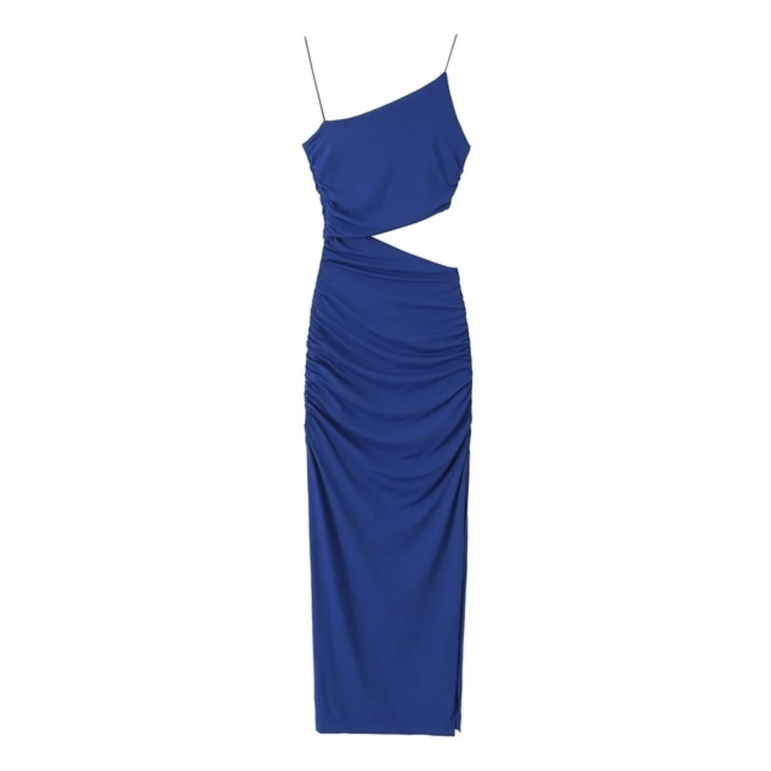 Vestido Feminino Justo Assimétrico Mayra Forglows