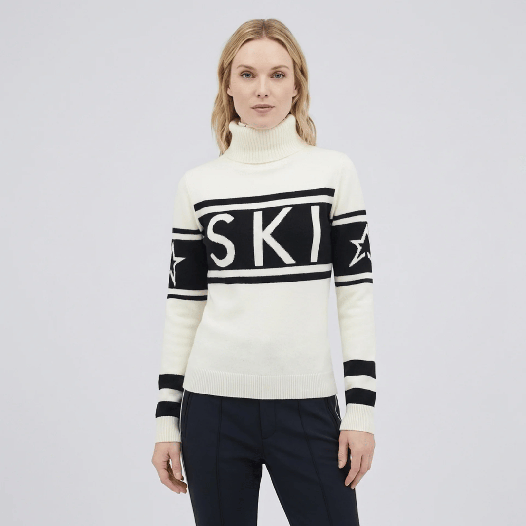 Suéter Gola Alta Feminino Navy Ski Forglows