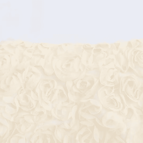 Mini Saia Feminina em Tule com Flores