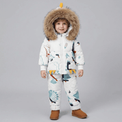 Casaco + Macacão Infantil para Neve Forglows