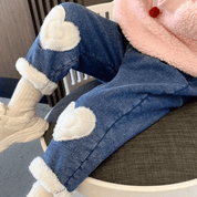 Calça Infantil Jeans e Peluciada Forglows