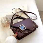 Bolsa Feminina Tiracolo com Corrente Luxo Forglows