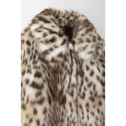 Casaco Feminino de Pele Sintética Leopard Forglows