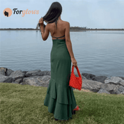 Vestido feminino Longo em Linho Barbara Forglows