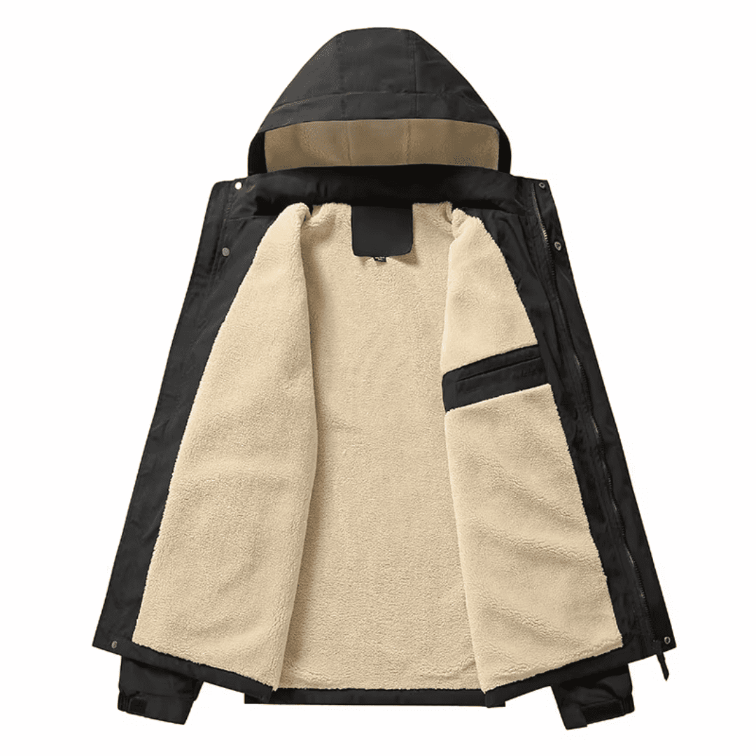 Jaqueta Masculina com Capuz Forrada Forglows