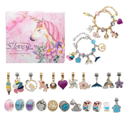 Calendário Contagem Regressiva Forglows + Berloques Surpresa Unicórnio