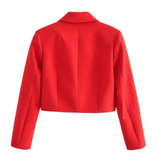 Blazer Cropped Feminino Valentina Forglows