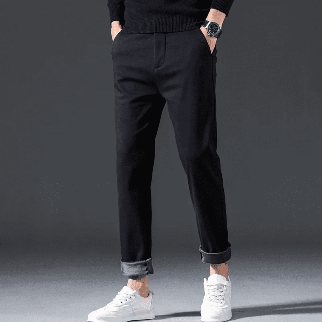 Calça Masculina de Sarja Aveludada Forglows
