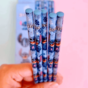 Lápis de Escrever + Apontador do Stitch