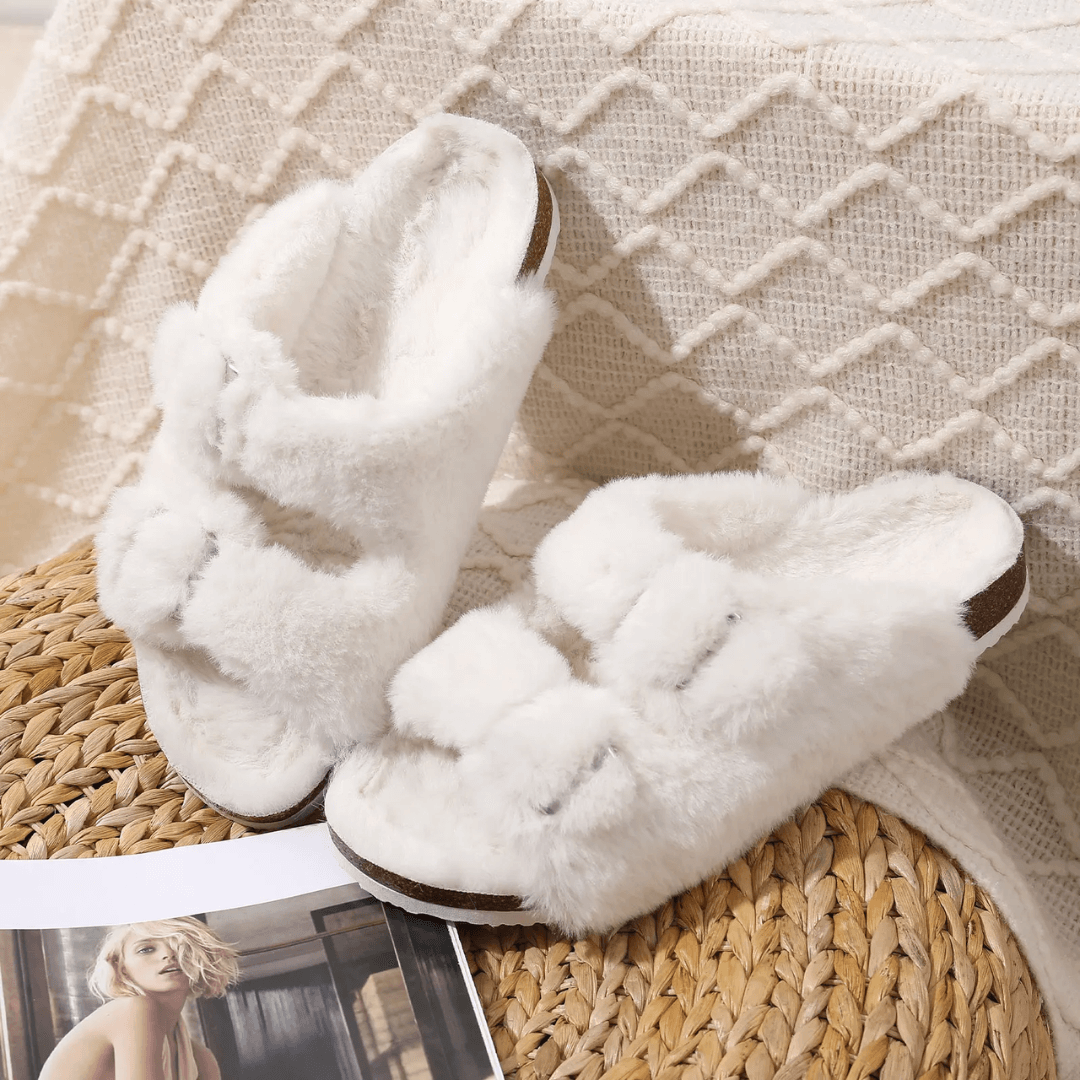 Chinelo Feminino Peluciado Fluffy Forglows
