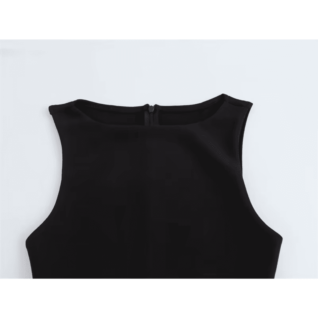 Vestido Feminino Abertura Lateral Curto Forglows