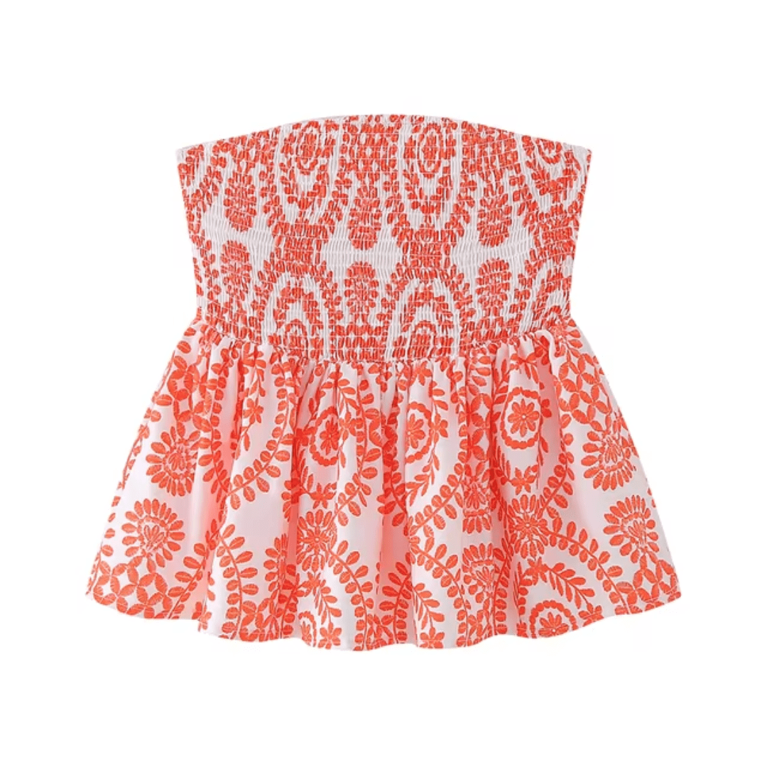 Blusa Feminina Tomara que Caia Com Lastex Forglows
