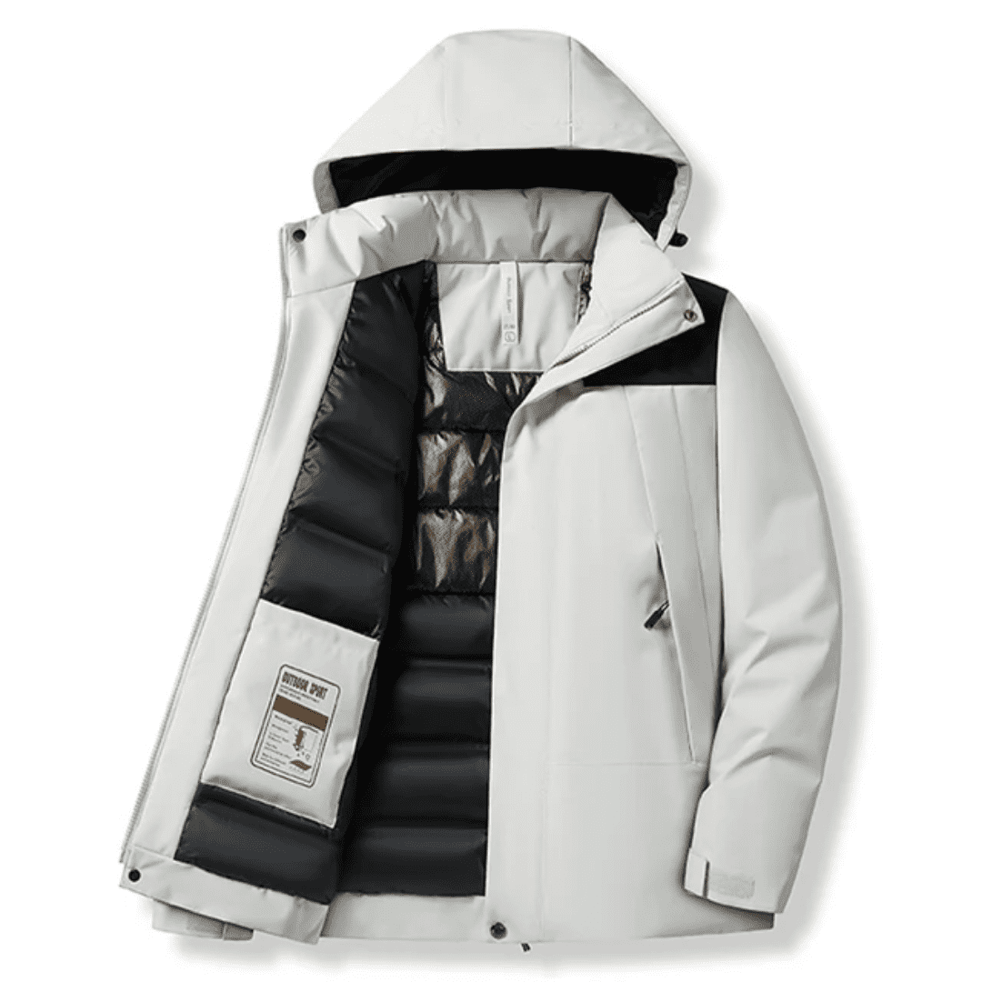 Jaqueta Masculina Puffer Impermeável Forglows