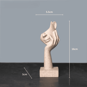 Escultura Abstrata Face