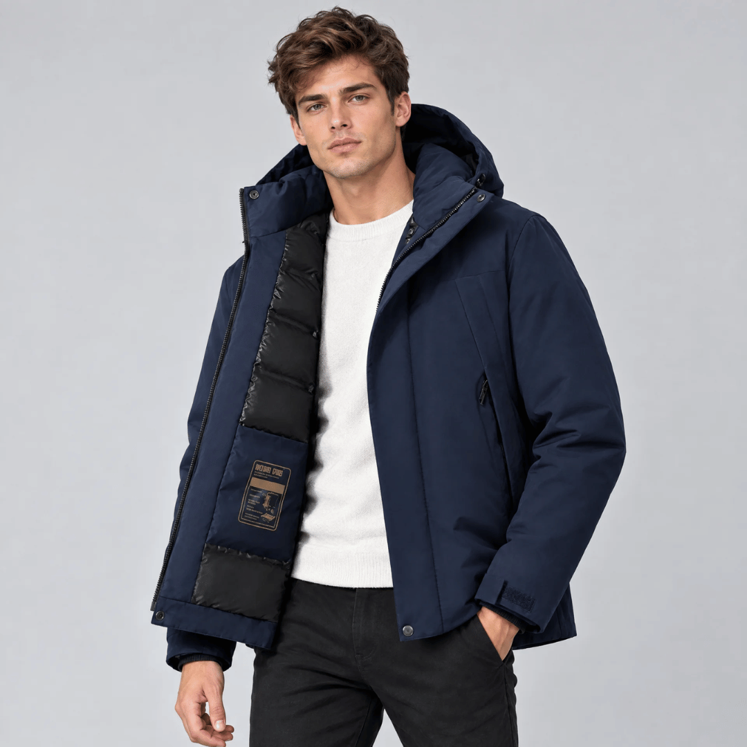 Jaqueta Masculina Puffer Impermeável Forglows