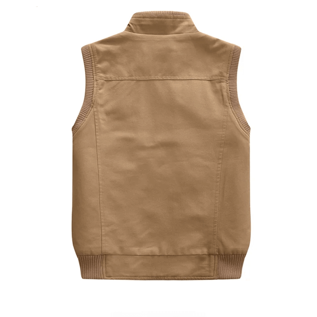 Colete Masculino com Bolsos Peluciado Forglows